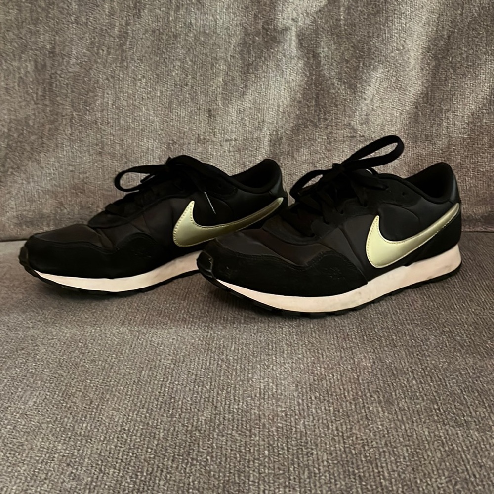 Black & Gold Nike Cortez
